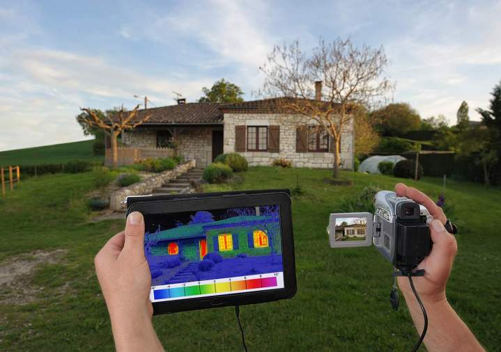 Service d'inspection infrarouge bâtiment Longueuil