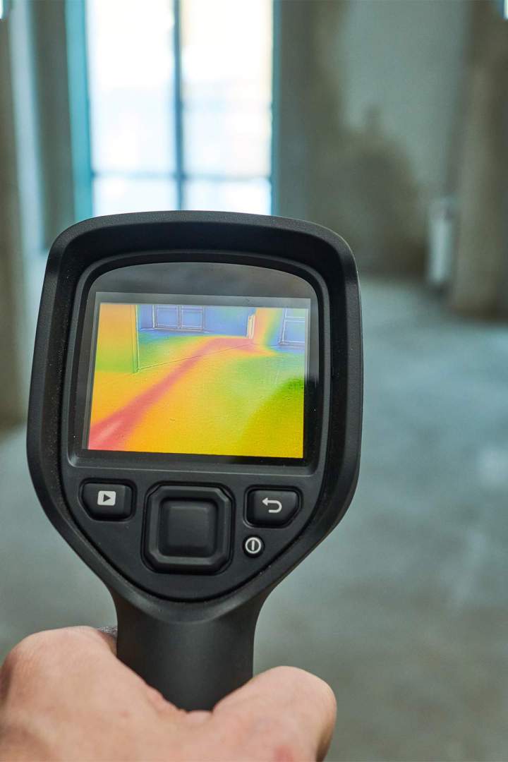 Inspection infrarouge bâtiment Longueuil